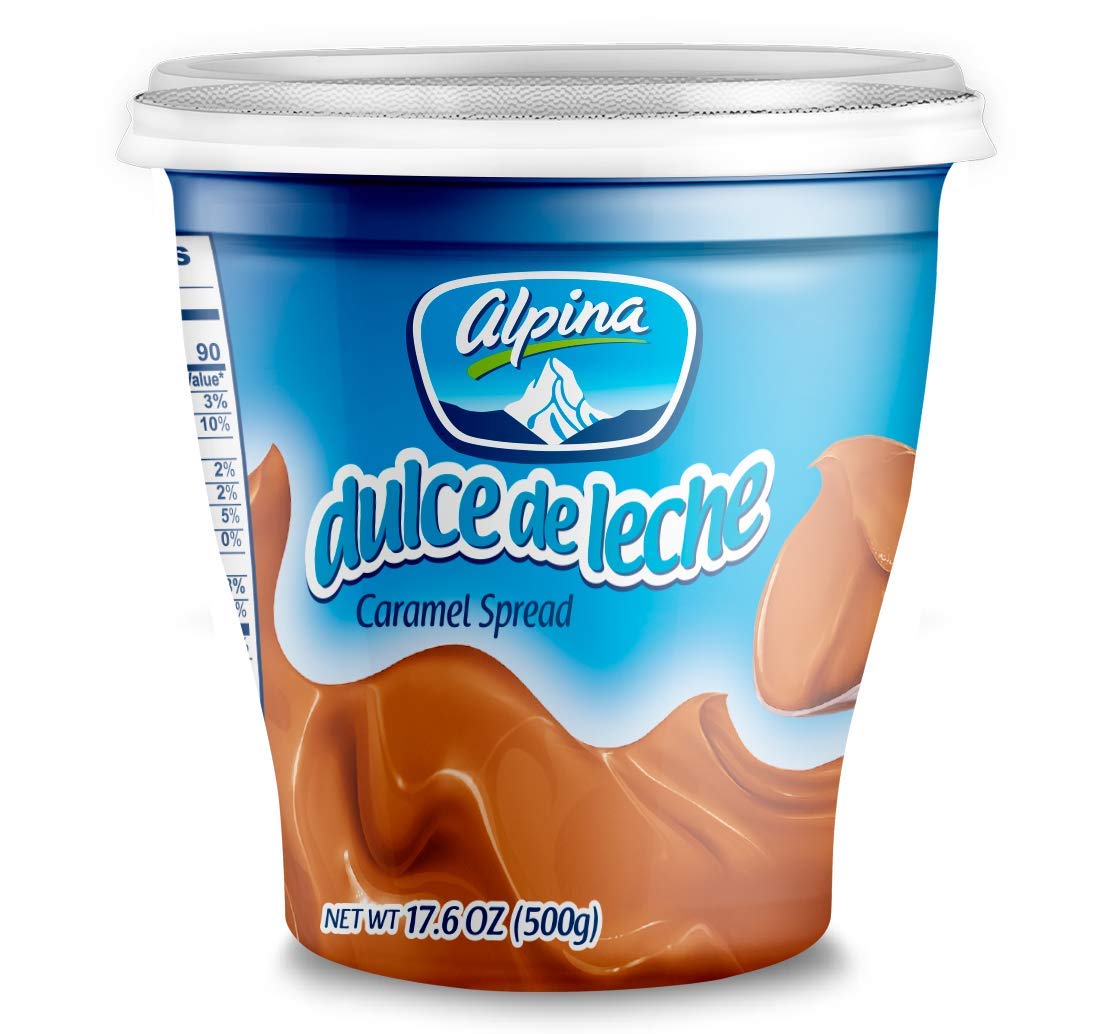 Product image of Alpina Dulce de Leche Milk Caramel Sauce Creamy Consistency Dip for Apples and Desserts Great for Alfajores